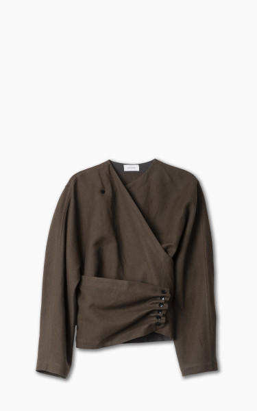 Lemaire Wrap Top Brown
