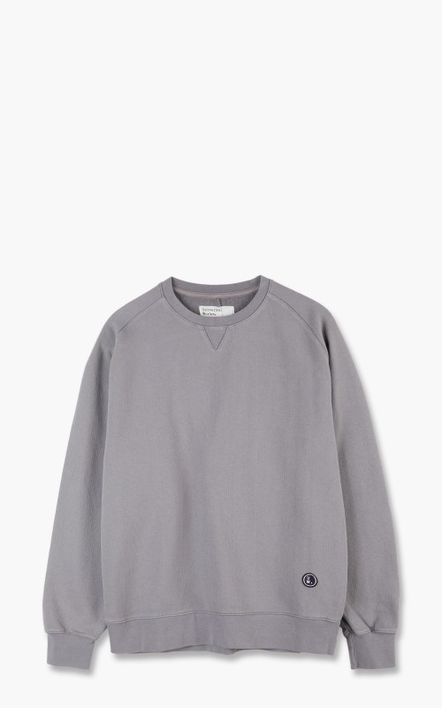 Universal Works Classic Crewneck Sweatshirt Grey 25601-Grey