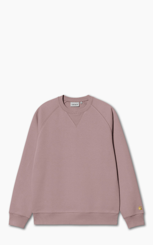 Carhartt WIP Chase Sweatshirt Glassy Pink/Gold