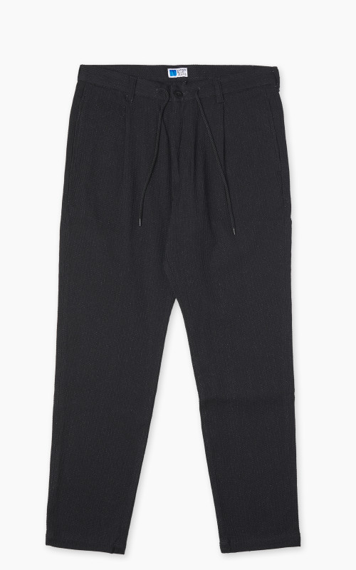 Japan Blue JBPT1024 Sashiko Easy Tapered Pants Black 11oz