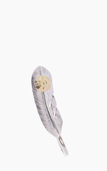 First Arrow&#039;s P-005L (S) Feather Pendant Silver With K18
