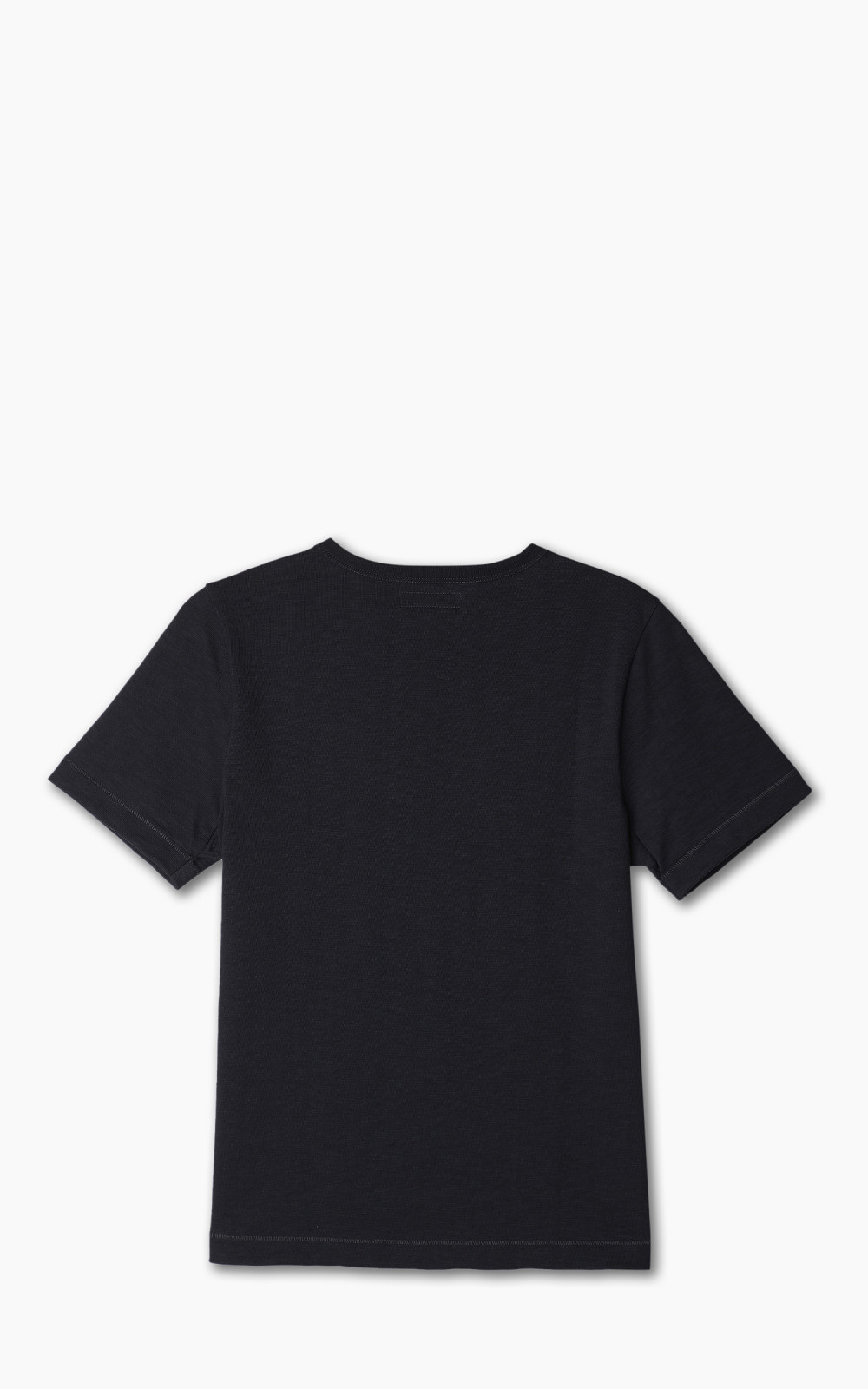 【in a row】One-shoulder muffler T-shirt Merz b. Schwanen 2S14 Crew Neck Tee Charcoal | Cultizm
