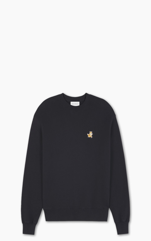 Maison Kitsuné Speedy Fox Patch Comfort Sweatshirt Black