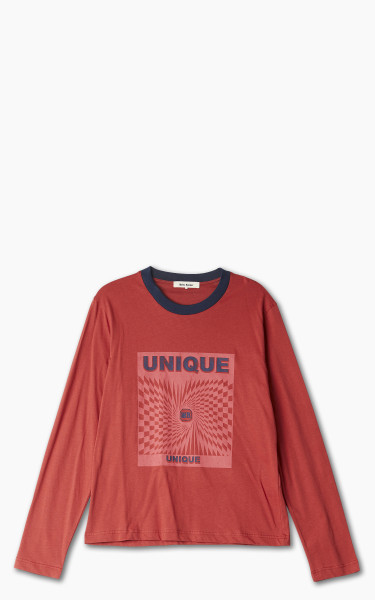 Wales Bonner Unique Long Sleeve Tee Red
