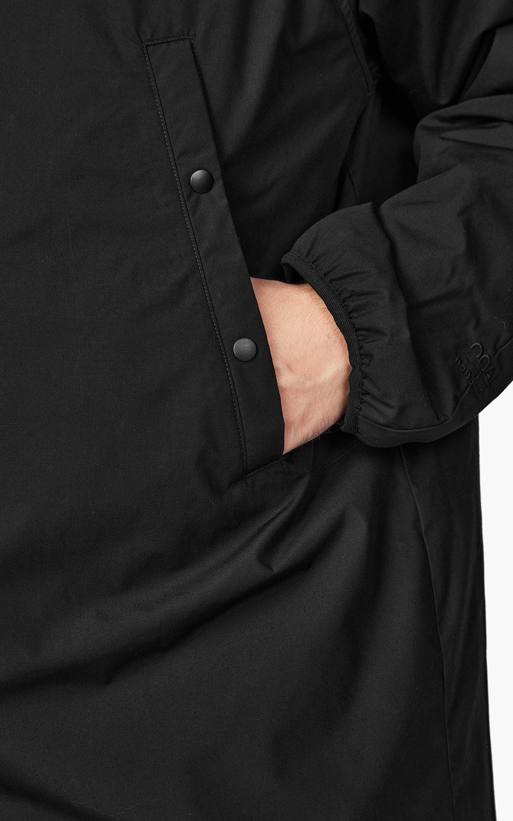 Nanamica Reversible Down Coat Black | Cultizm