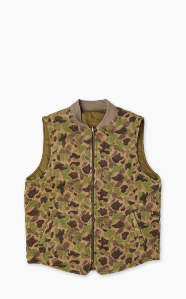 Chesapeake&#039;s Seawolf Frogskin Reversible Vest Khaki Green