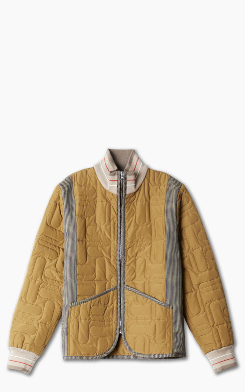 Wales Bonner Expression Zip Up Jacket Sand