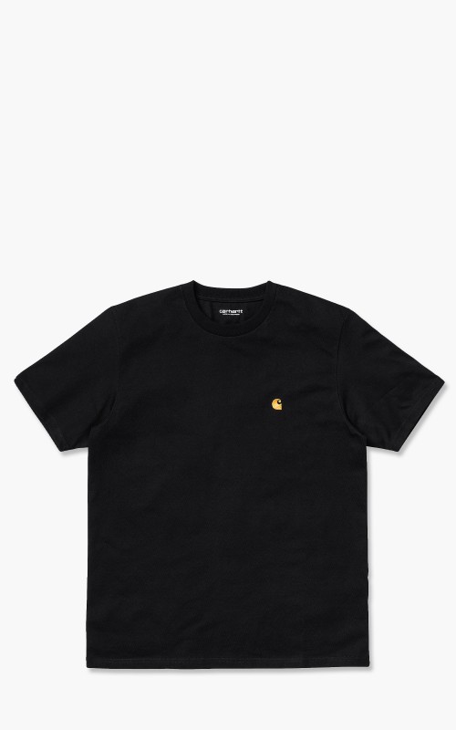 Carhartt WIP S/S Chase T-Shirt Black/Gold