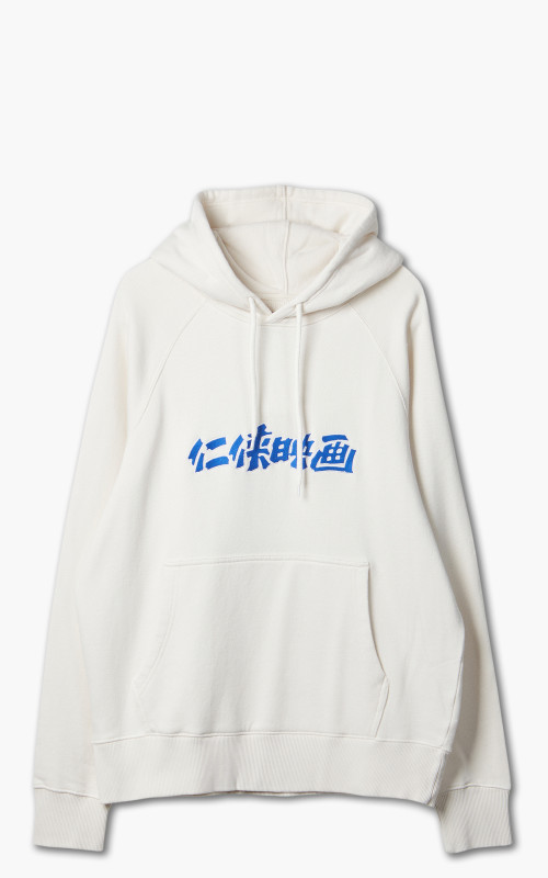 Edwin x Apollo Thomas Ninkyo Eiga Hoodie Sweat Heavy Felpa Whisper White