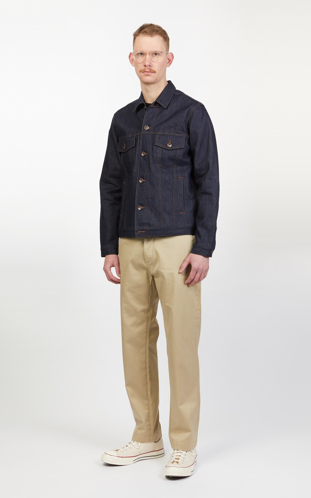 The Unbranded Brand UB901 Denim Jacket Indigo Selvedge 14.5oz Cultizm