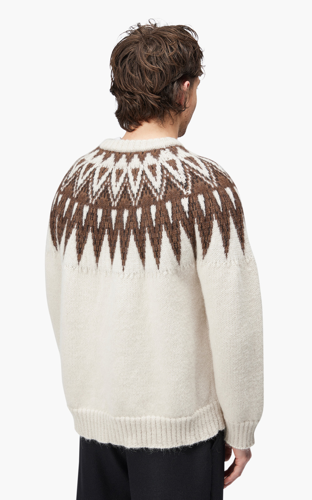 MARKAWARE NORDIC SWEATER - ALPACA
