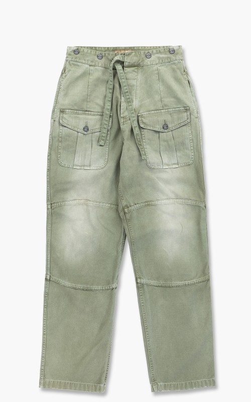 Nigel Cabourn Race Pant Washed Army