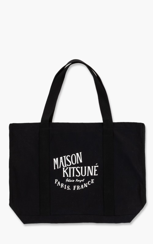 Maison Kitsuné Palais Royal Shopping Bag Black