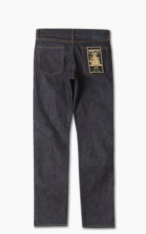 Momotaro Jeans 0605-13 Zimbabwe Cotton Denim Natural Tapered 13oz