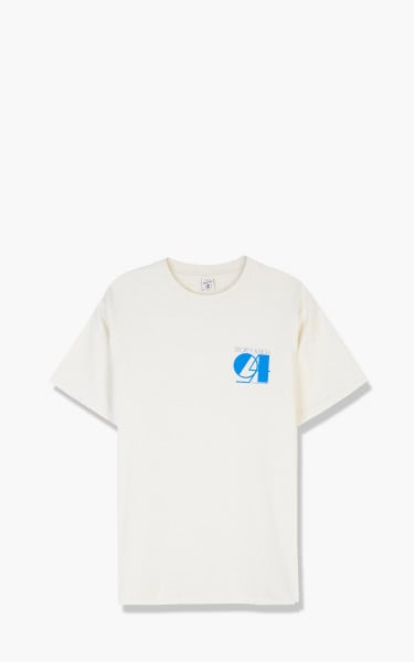 Sporty &amp; Rich Studio T-Shirt Cream/Blue