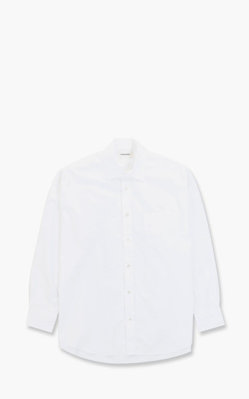 Markaware Tent Shirt Organic Cotton Shirting Soktas White