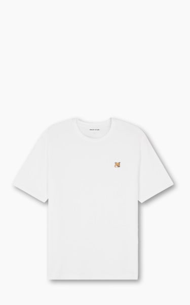 Maison Kitsuné Fox Head Patch Regular T-Shirt White