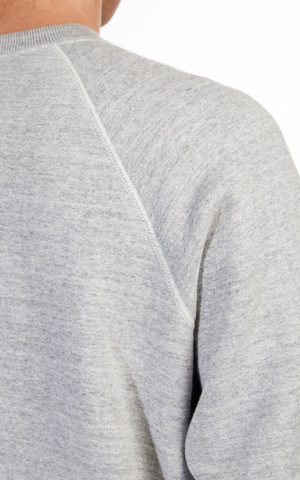 OrSlow Crew Neck Sweater Grey | Cultizm