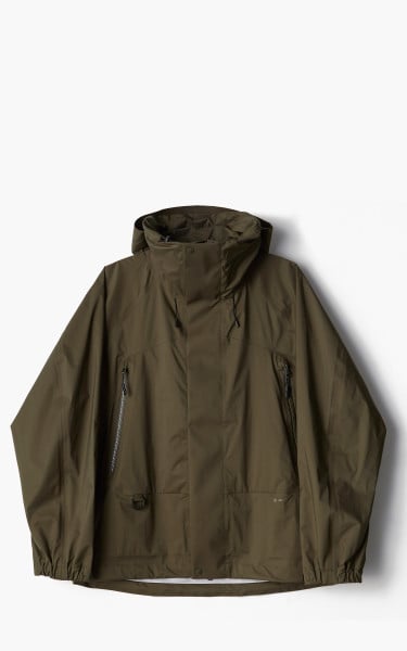 Snow Peak 2.5L Rain Jacket Olive JK-22SU003OL