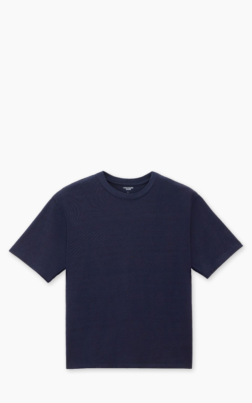 Momotaro Jeans MXTS1033 Yarn Dyed S/S T-Shirt Indigo 6.6oz