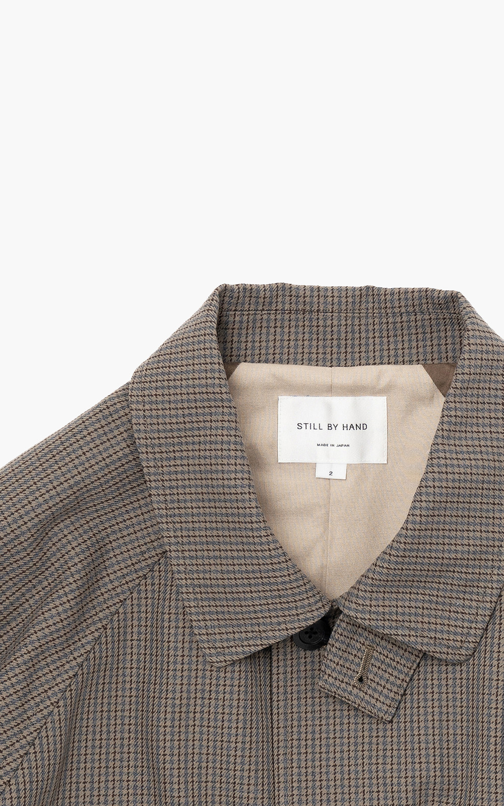 【美品】Wool/Check bal collar short コート Workers K&T H MFG Co 