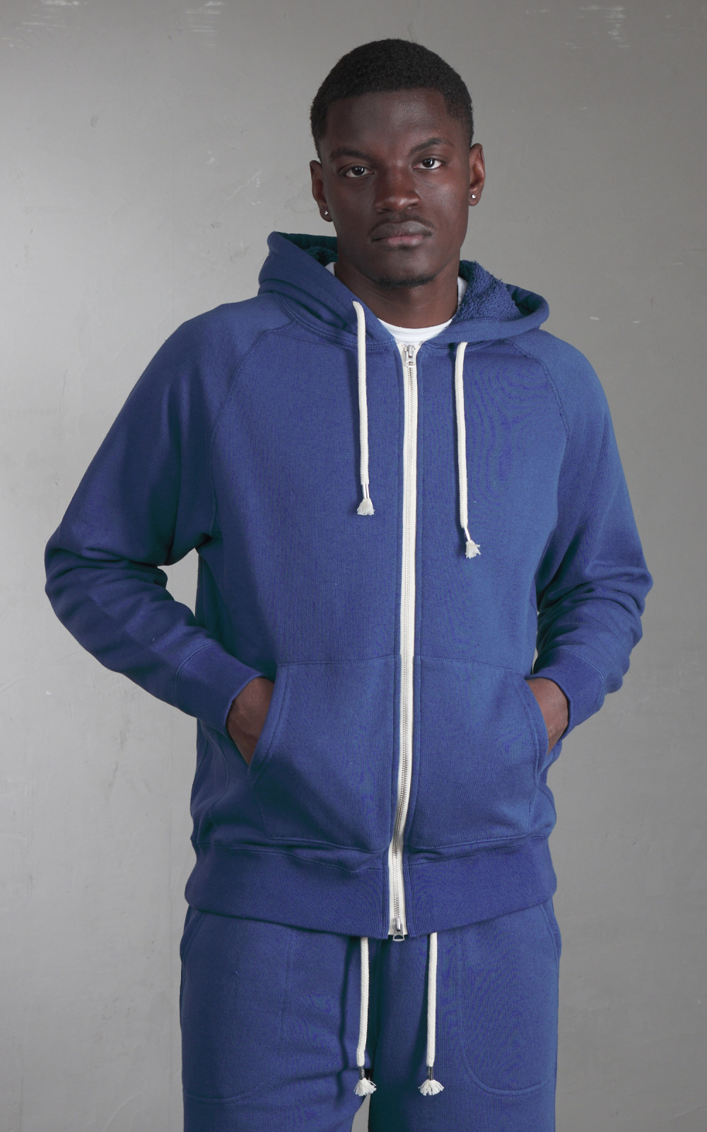 Wonder Looper Zip Hoodie Super Looper French Terry Varsity