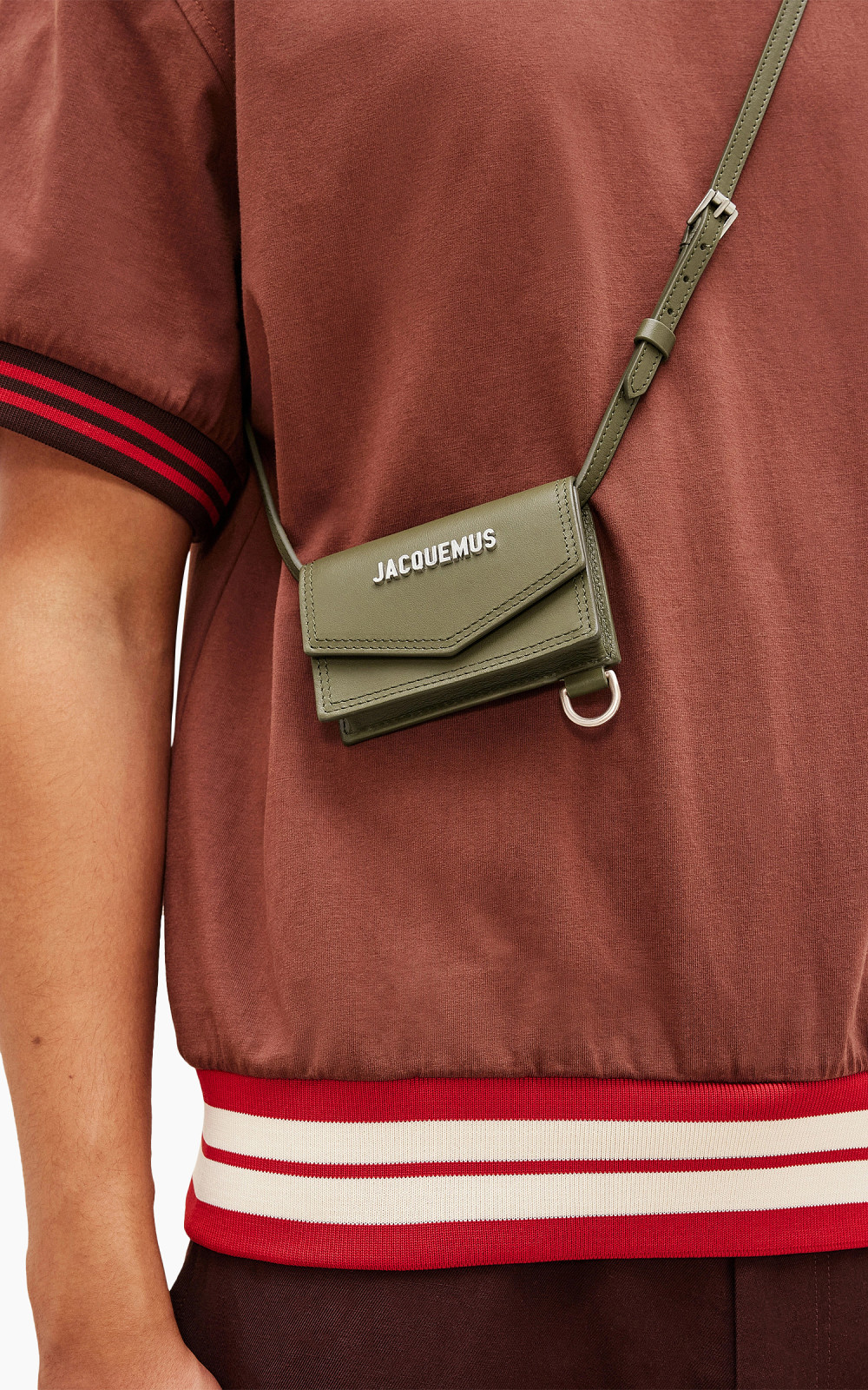 Jacquemus Le Porte Azur Neck Pouch Khaki | Cultizm