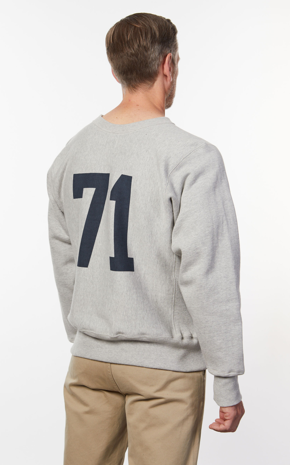 Warehouse & Co. 483 Wheelus Sweatshirt Heather Grey | Cultizm
