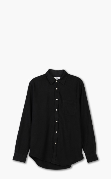Portuguese Flannel Teca Shirt Black