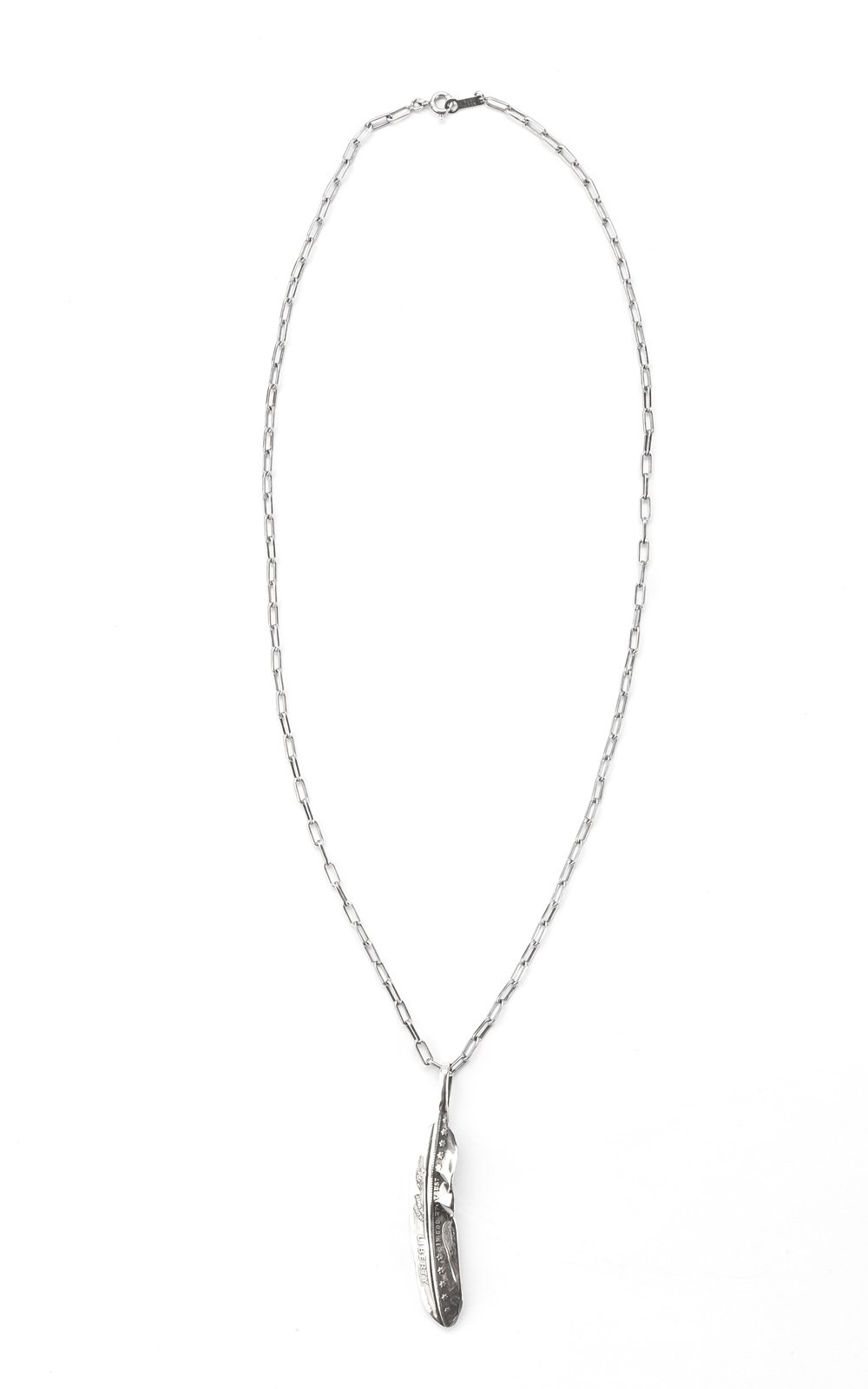 North Works N-530 Necklace 925 Silver Liberty Feather | Cultizm