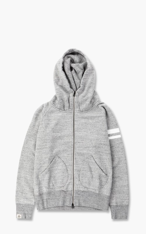 Momotaro Jeans 07-044 Heavyweight Hoodie Grey GTB