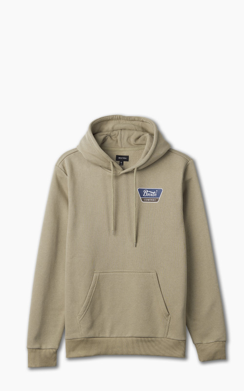 Brixton Linwood Hood Oatmeal/Deep Sea