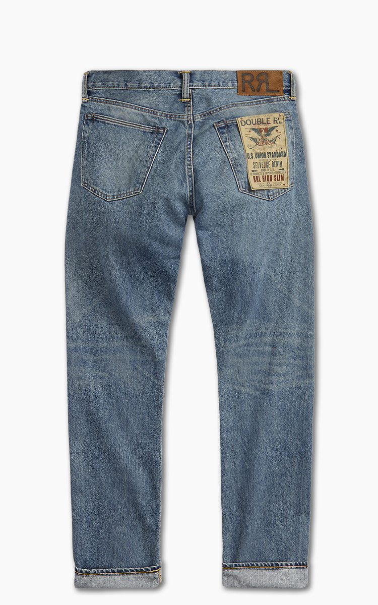小物 RRL RRL High Slim Selvedge Jean Calloway Wash | Cultizm