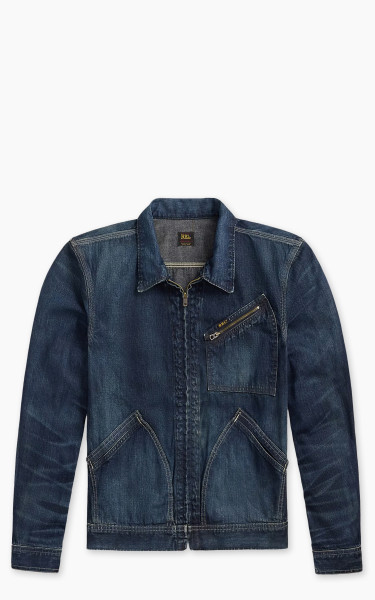 RRL Leyton Indigo Denim Jacket Leyton Wash Indigo