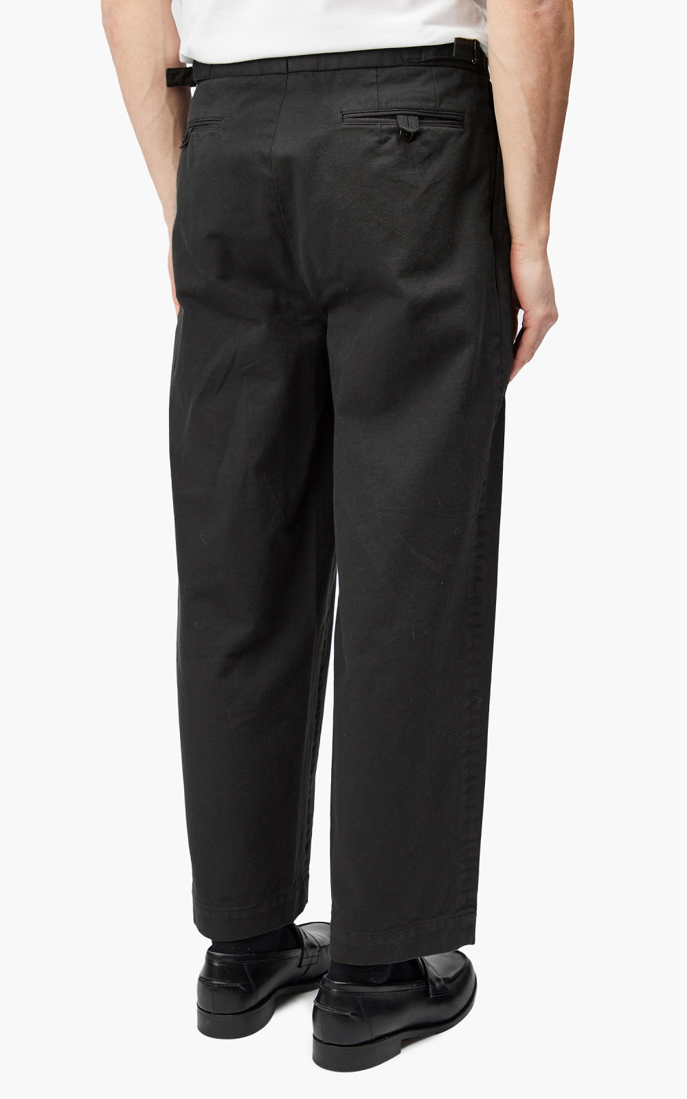 Markaware Pleated Wide Trousers Black | Cultizm
