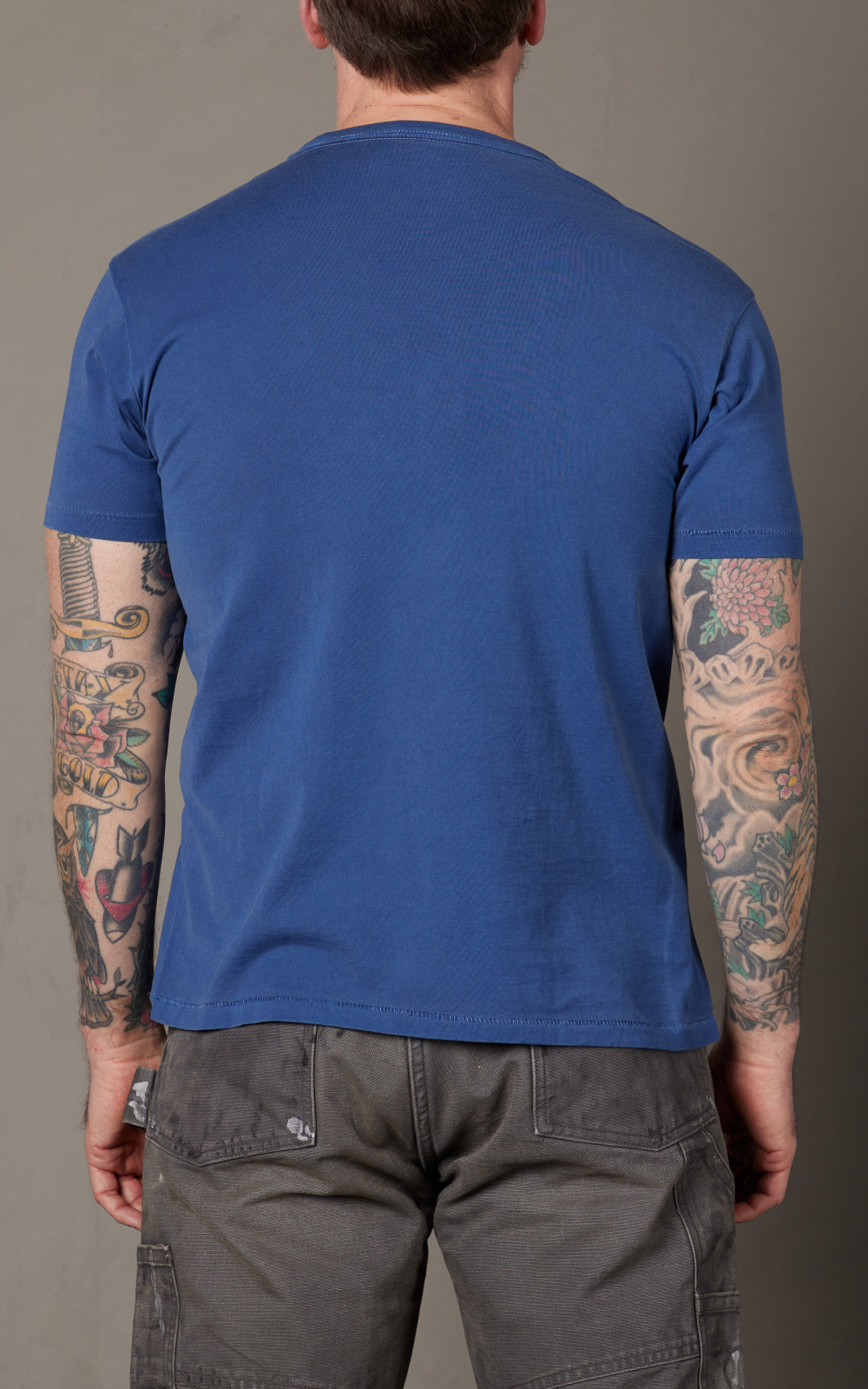 RRL Graphic T-Shirt Blue | Cultizm