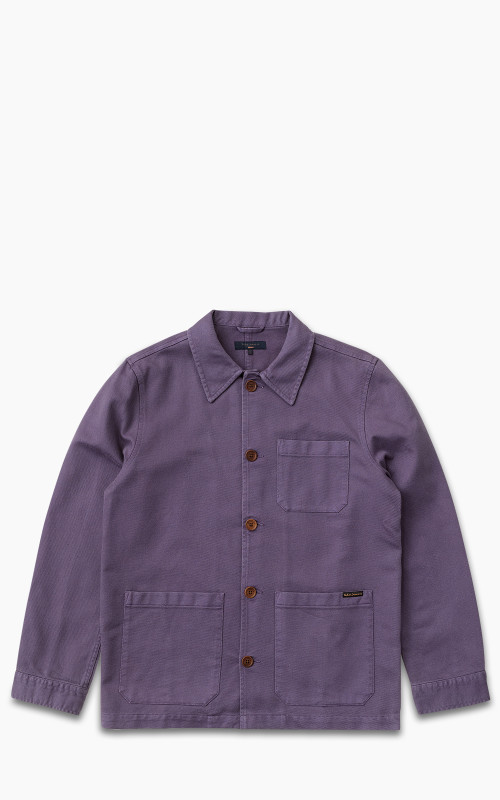 Nudie Jeans Barney Worker Jacket Lilac