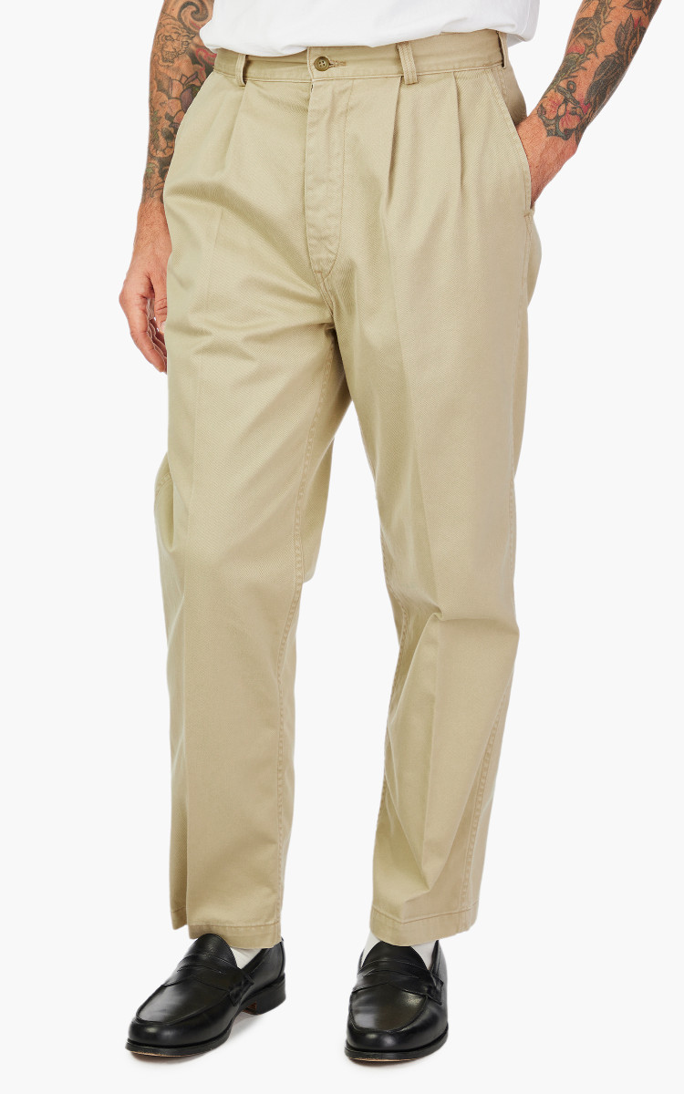 【IONSEOUL】Kona basic three tuck wide pants 5JH502 OrSlow-03-5021-40-Two-Tuck-