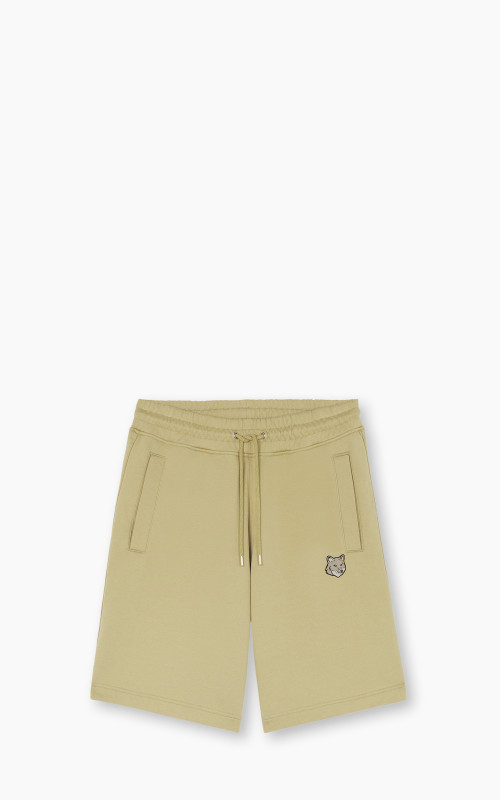 Maison Kitsuné Bold Fox Head Patch Oversize Jog Shorts Canvas