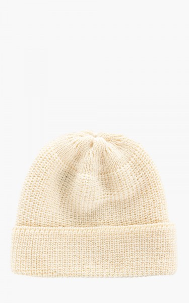 Leuchtfeuer-Strickwaren Borkum Knit Wool Beanie White