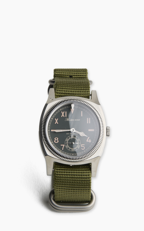 M.R.M.W. Majetek Big Turtle California Dial Nato Strap Black