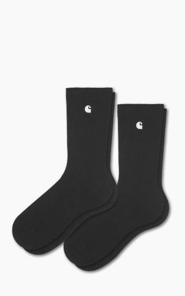 Carhartt WIP Madison 2-Pack Socks Black/White