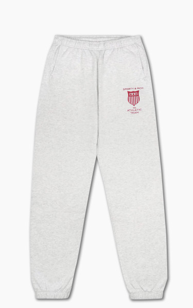 Sporty &amp; Rich Athletic Team Sweatpant Heather Gray