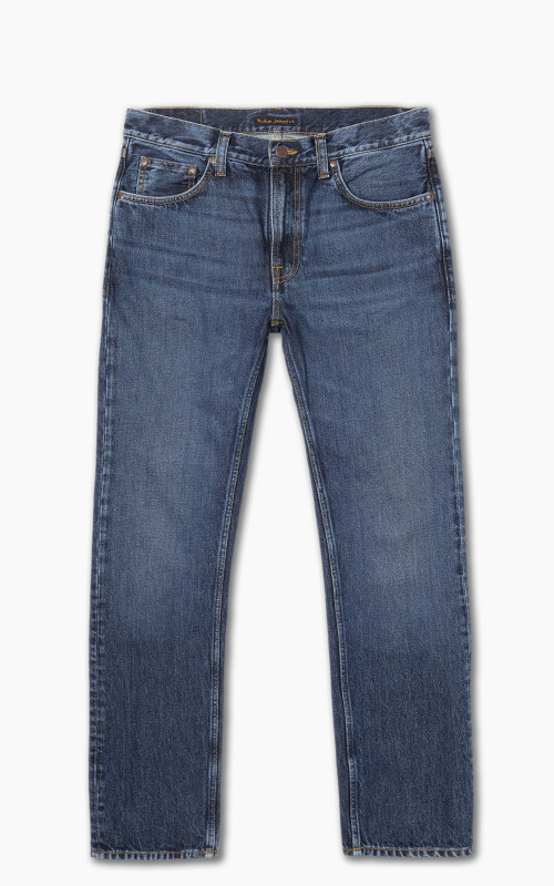 Nudie Jeans Gritty Jackson Blue Soil