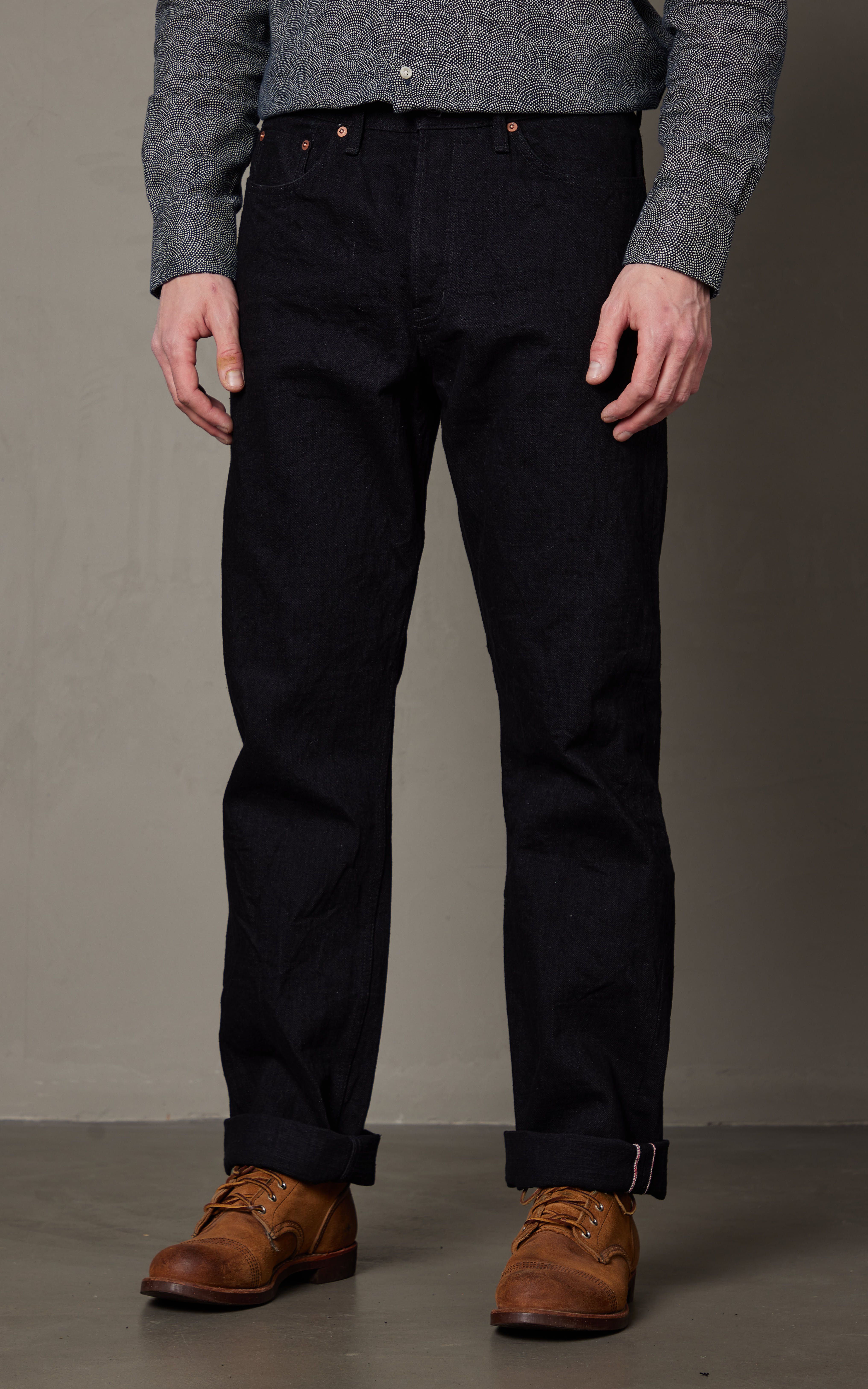 Naked & Famous Denim Weird Guy MIJ13 Okayama Spirit Kuro 16oz Cultizm