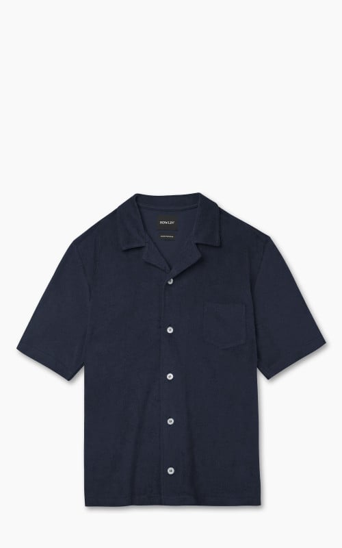 Howlin' Cocktail In Towel Shirt Navy