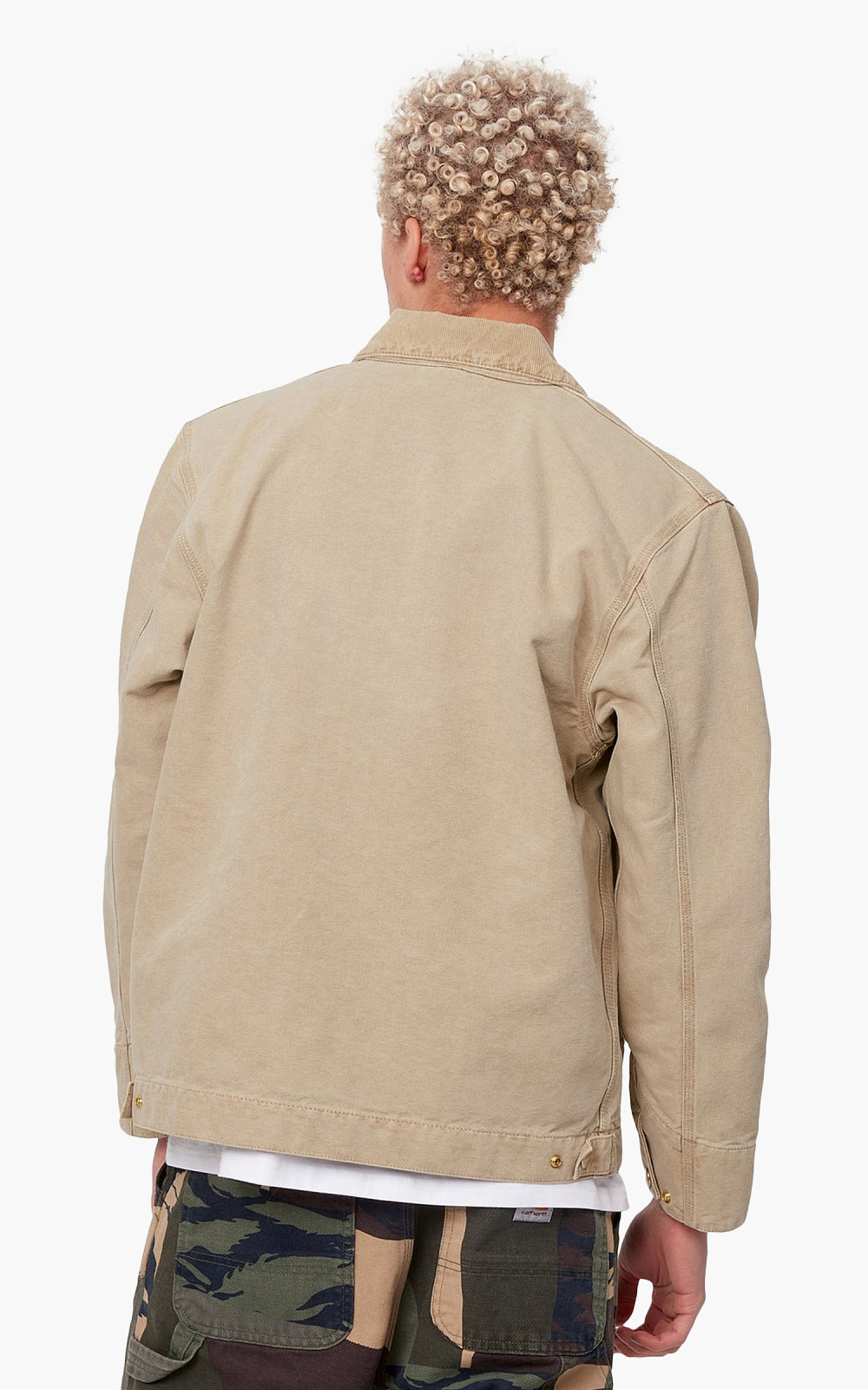Carhartt WIP Detroit Jacket Dusty H Brown/Dusty H Brown