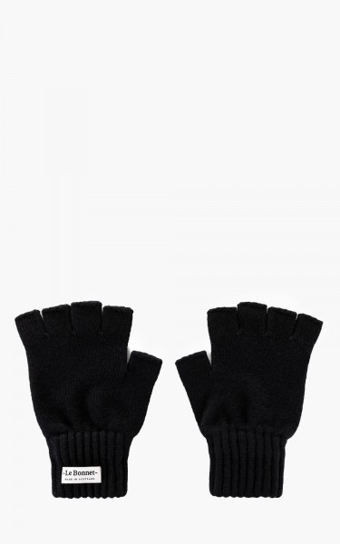 Le Bonnet Gloves Fingerless Onyx