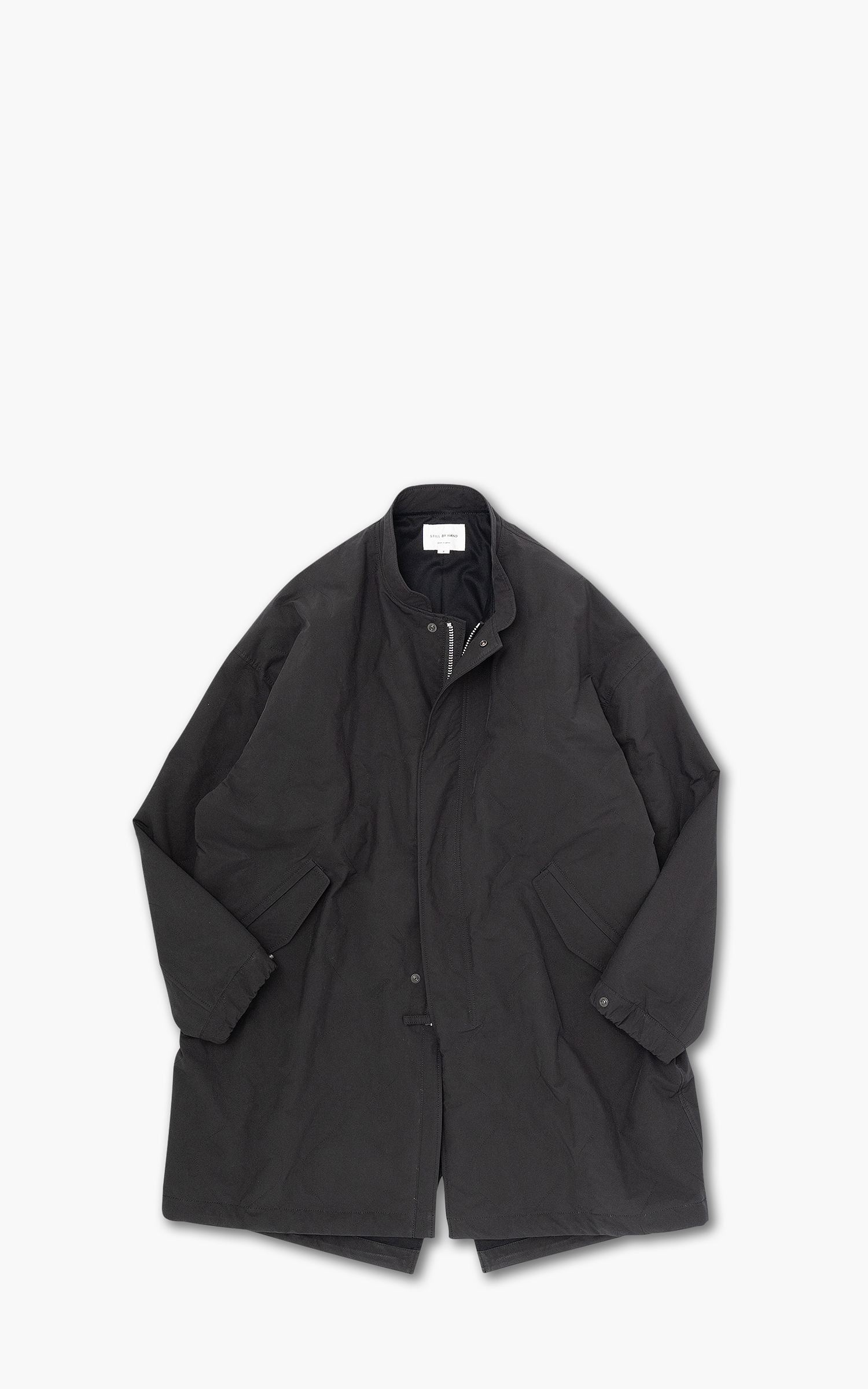 【今日の超目玉】 Still By Cultizm | Black Ink Coat Quilted Hand ジャケット・アウター