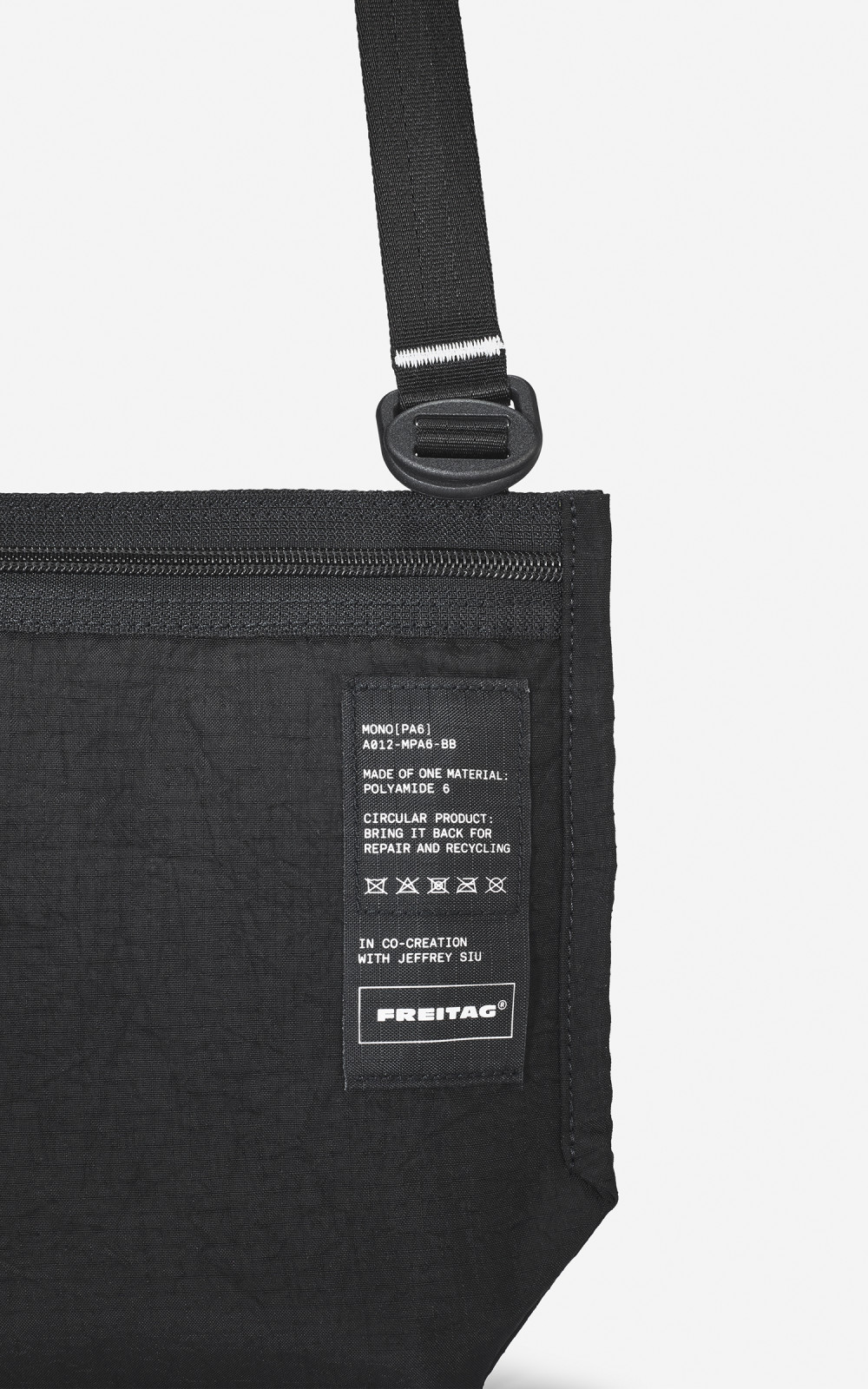 Freitag Mono[PA6] Musette Black | Cultizm